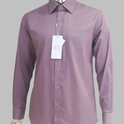 Lavender Cotton Shirt